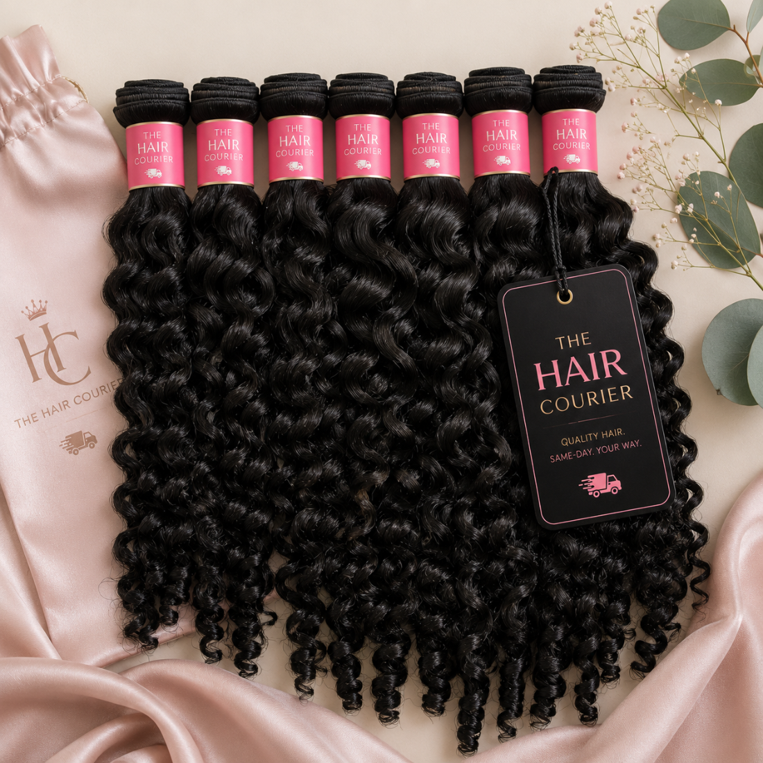 Burmese Curly Virgin Hair Bundle