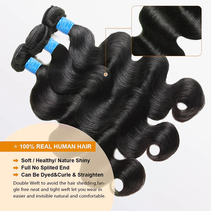 Premium Body Wave Virgin Hair Bundles