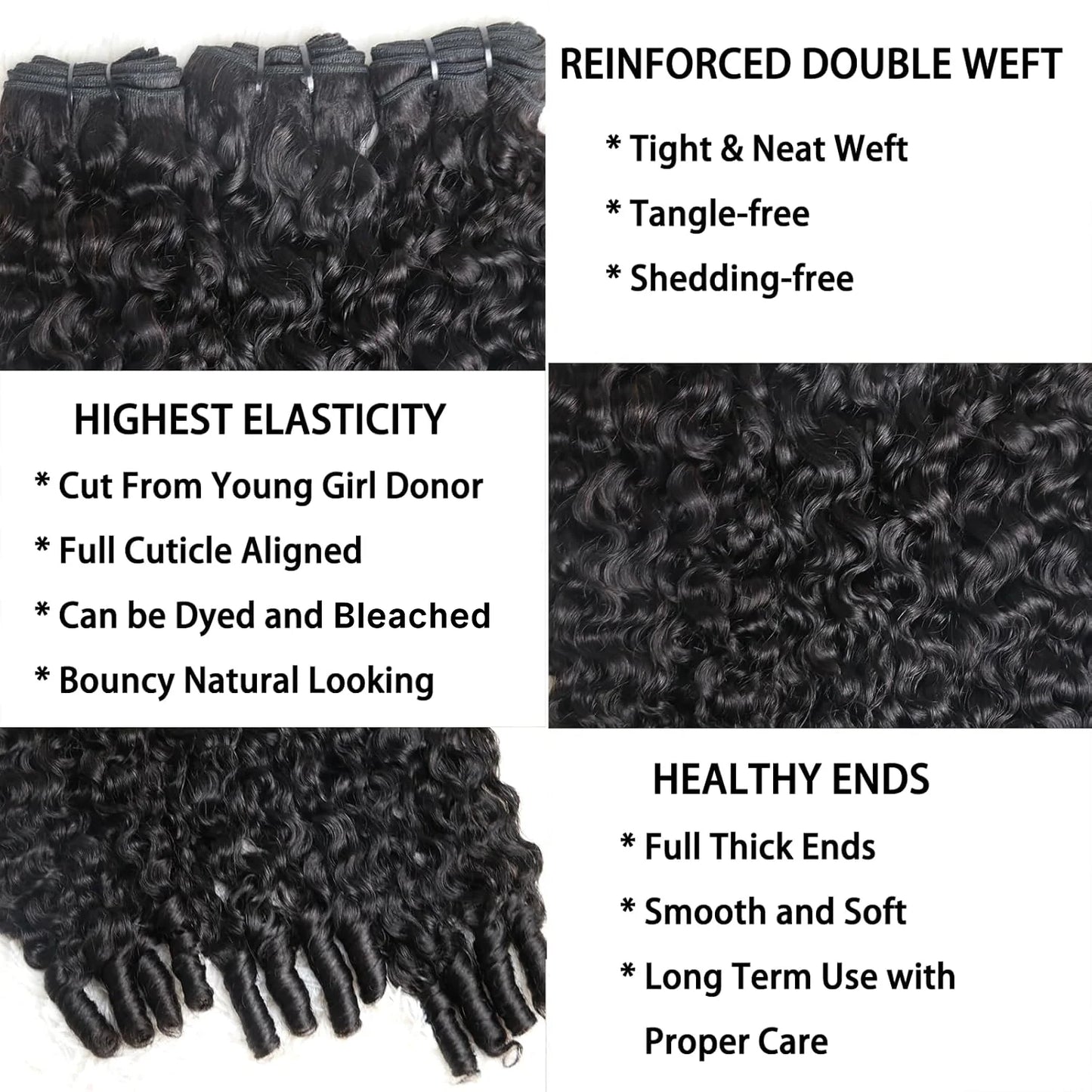 Burmese Curly Virgin Hair Bundle
