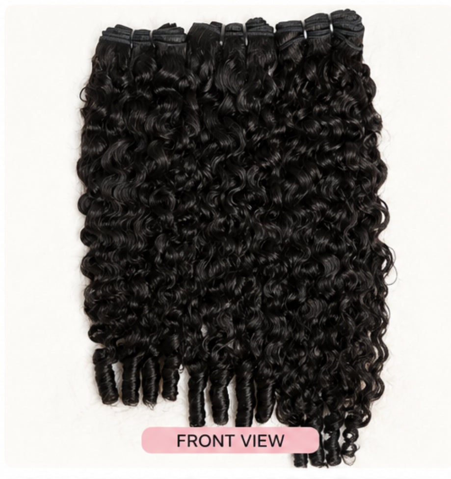 Burmese Curly Virgin Hair Bundle