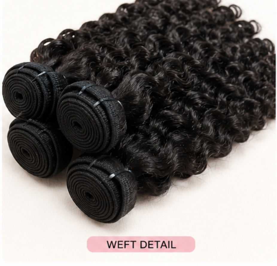 Burmese Curly Virgin Hair Bundle