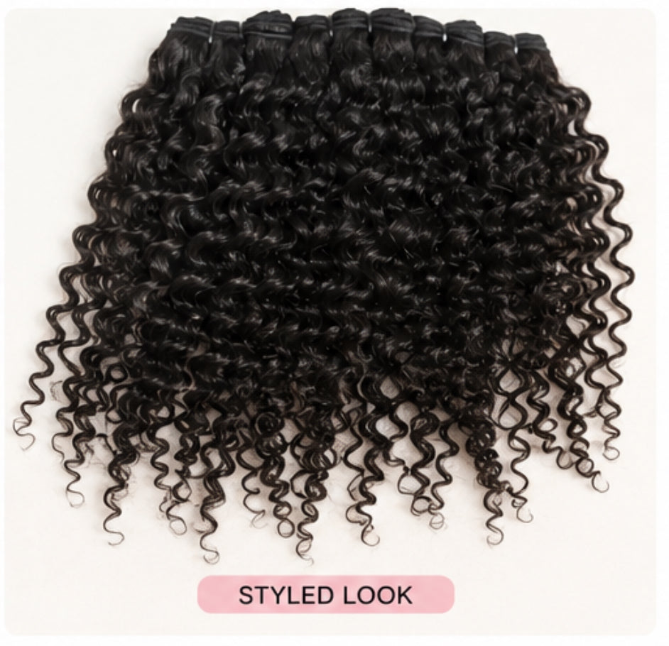 Burmese Curly Virgin Hair Bundle