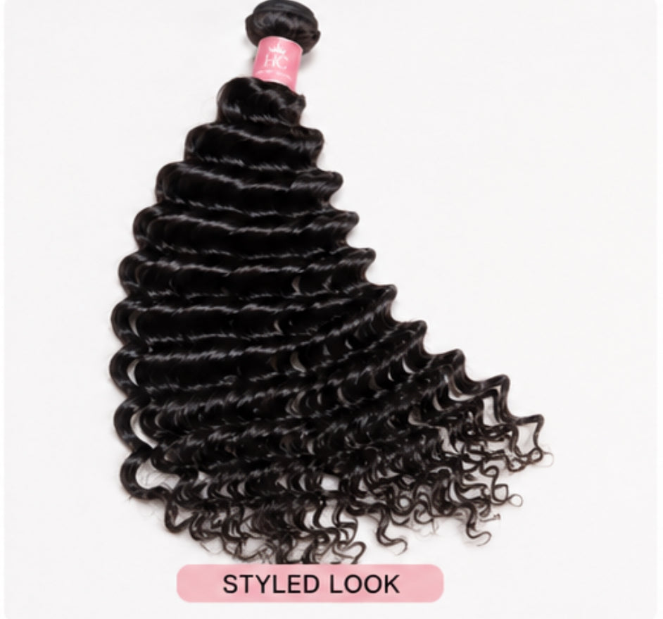 Deep Wave Virgin Hair Bundle